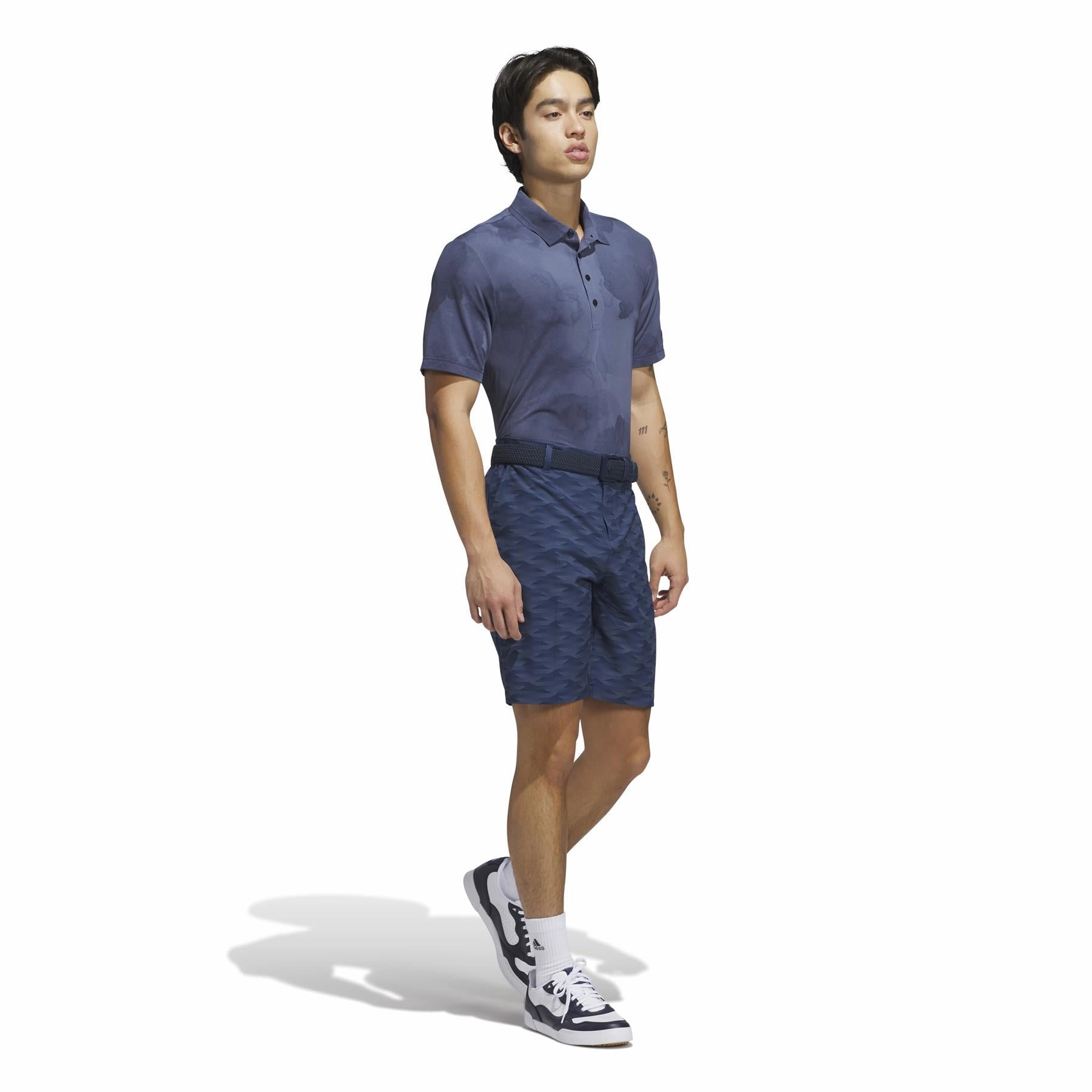 Ultimate365 Printed Golf Shorts Navy Adidas Men's Sportswear
