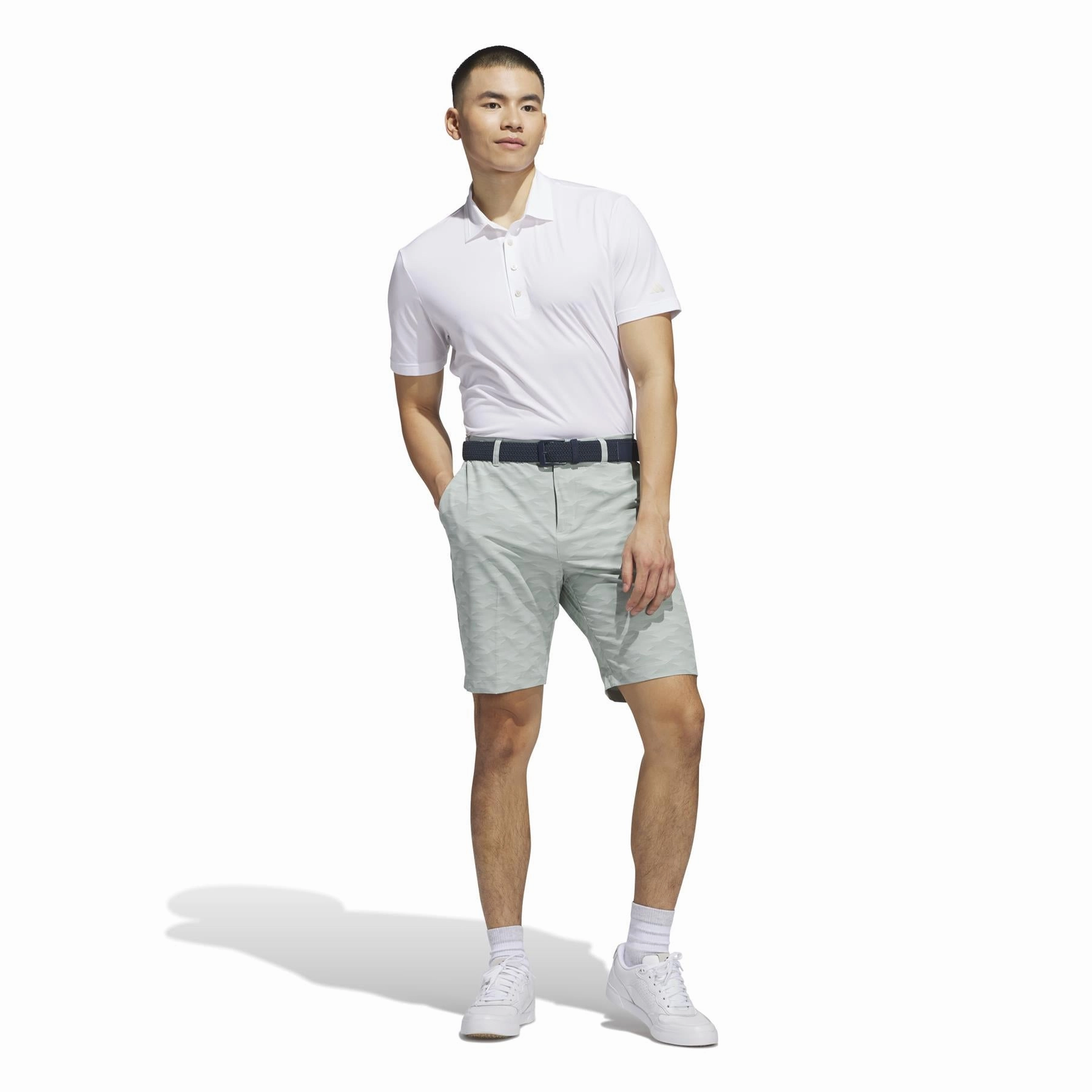 Ultimate365 Printed Golf Shorts Wonder Silver Adidas Men's Sportswear