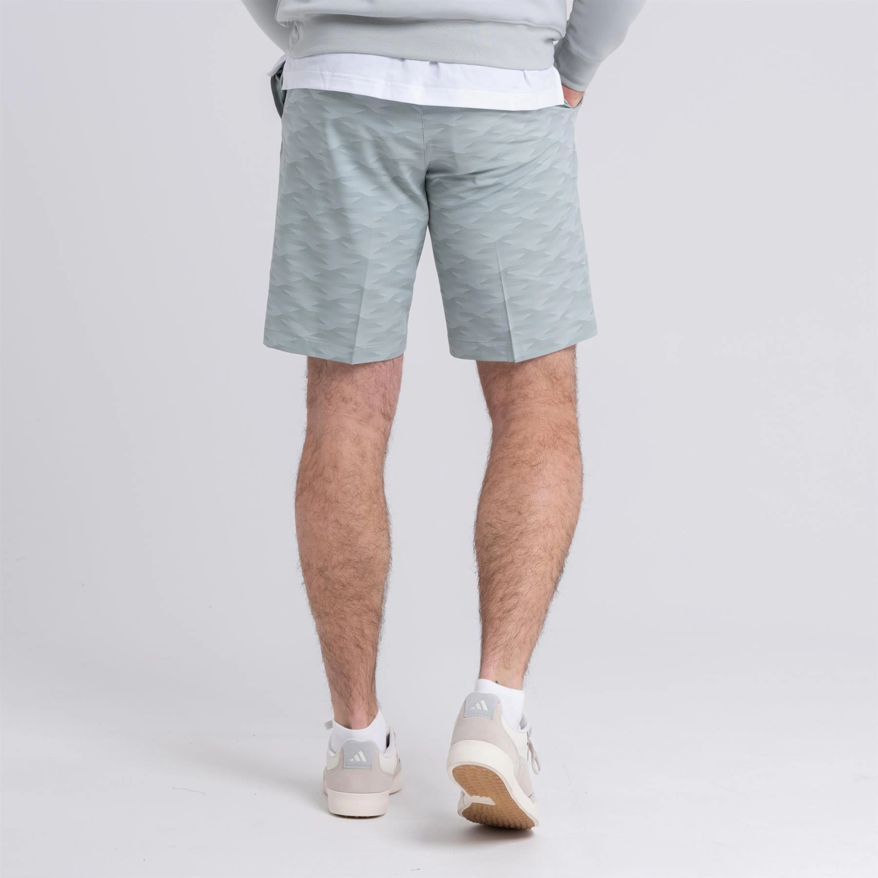 Ultimate365 Printed Golf Shorts Wonder Silver Adidas Men's Sportswear