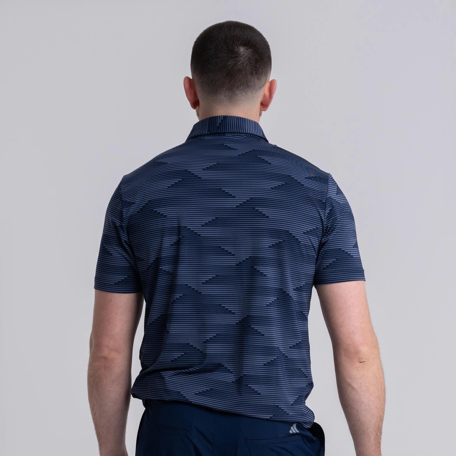 Ultimate365 Speed Stripe Polo Navy/Ink Adidas Men's Sportswear