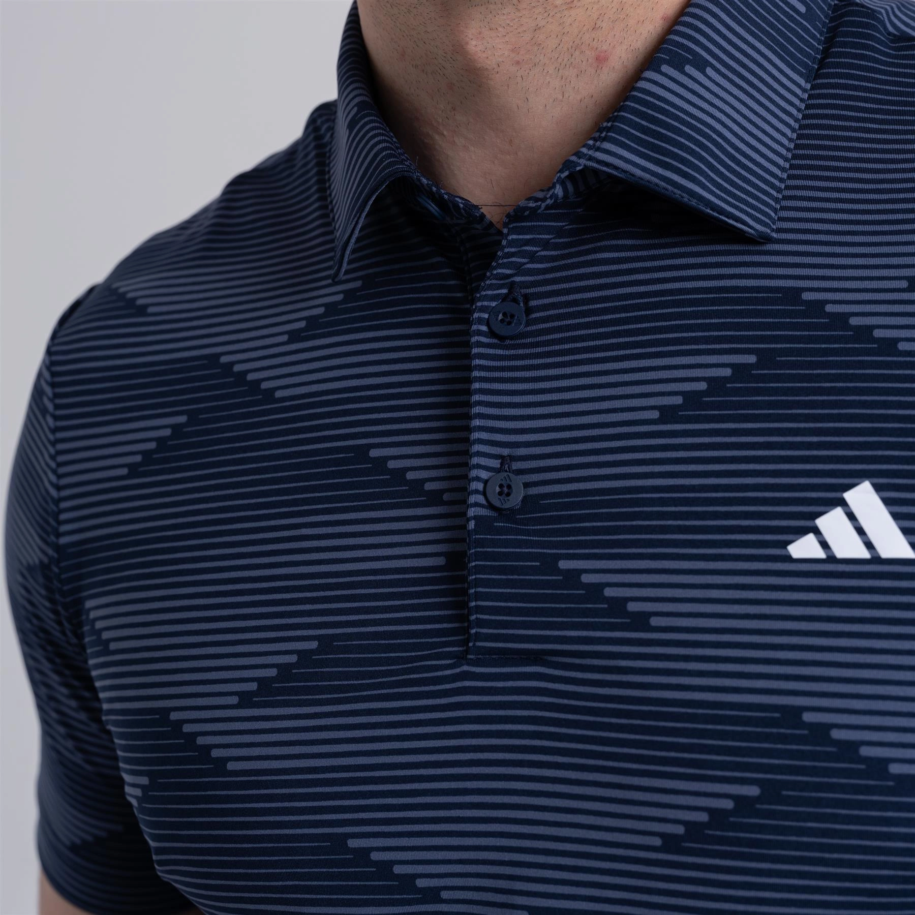 Ultimate365 Speed Stripe Polo Navy/Ink Adidas Men's Sportswear