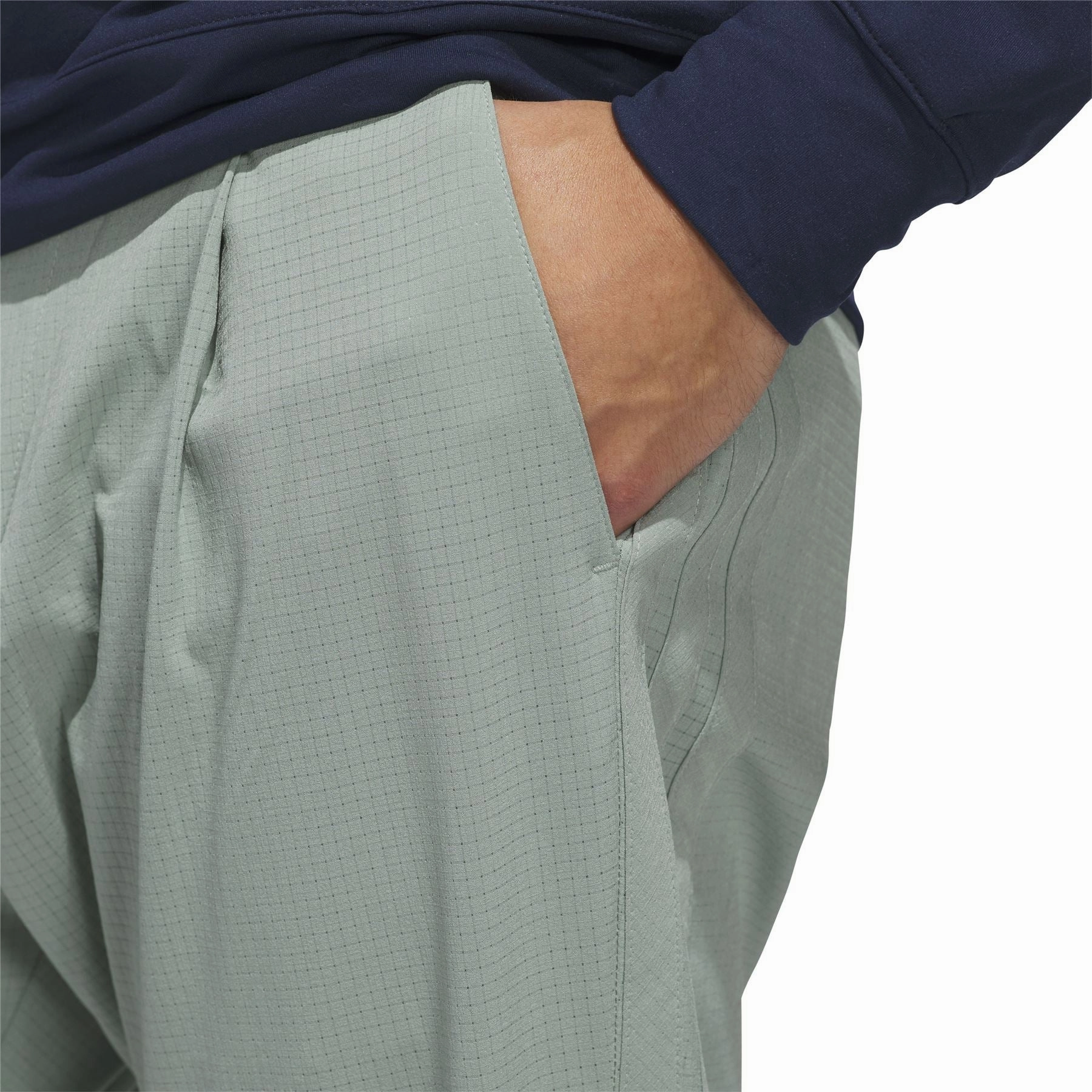 Ultimate365 Tour Golf Tracksuit Bottoms Silver Green Adidas Men's Sportswear
