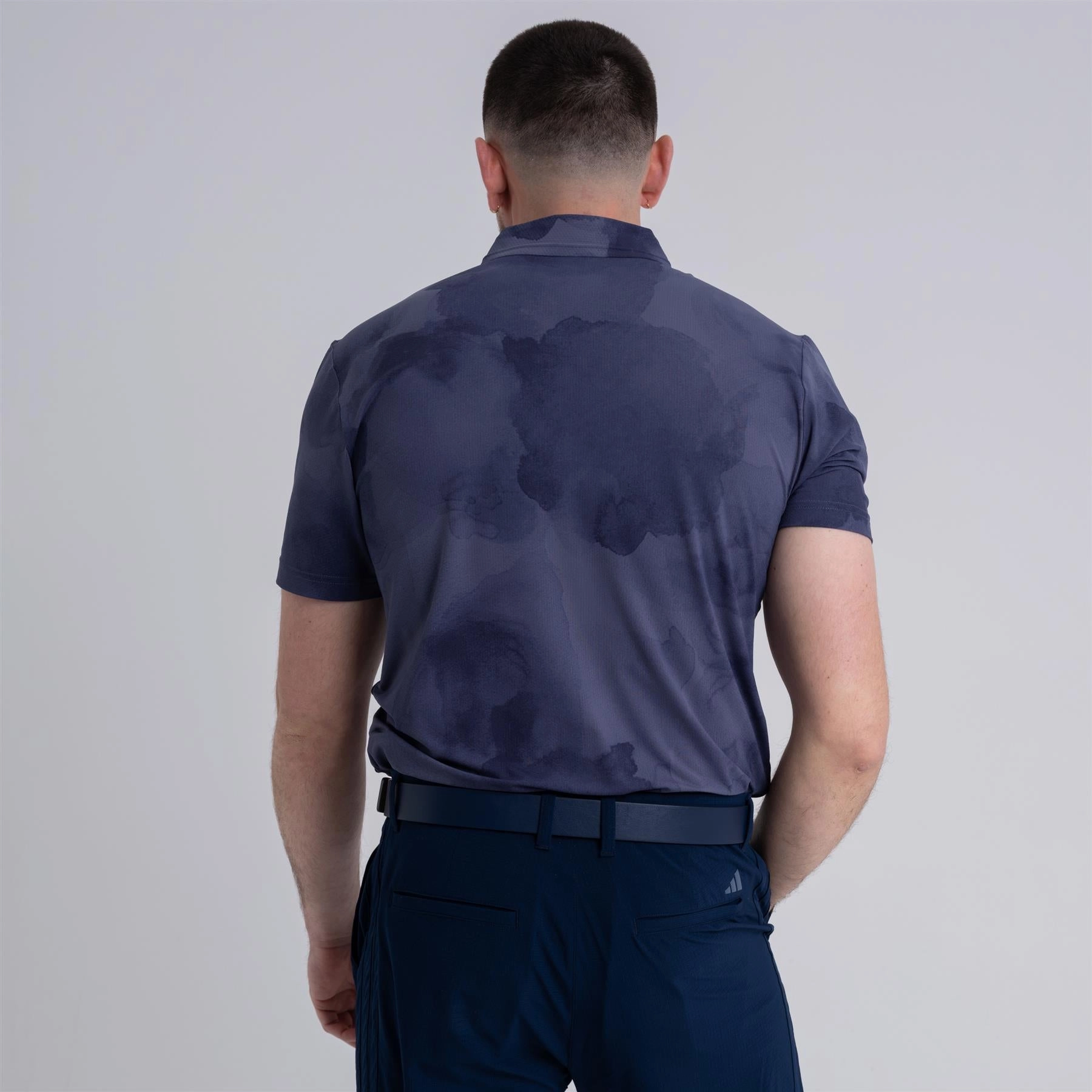 Ultimate365 Tour Printed Polo Navy/Ink Adidas Men's Sportswear