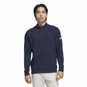 Ultimate365 Tour Quarter Zip Layer Collegiate Navy Adidas men's athletic apparel