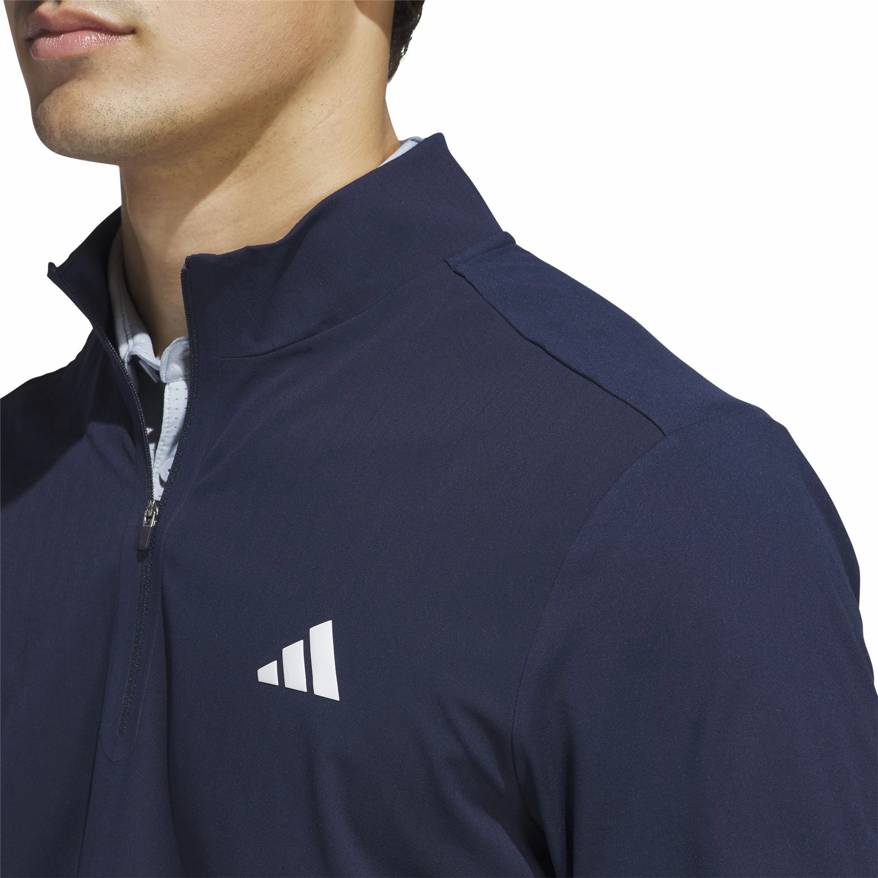 Ultimate365 Tour Quarter Zip Mid Layer Navy Adidas Men's Sportswear
