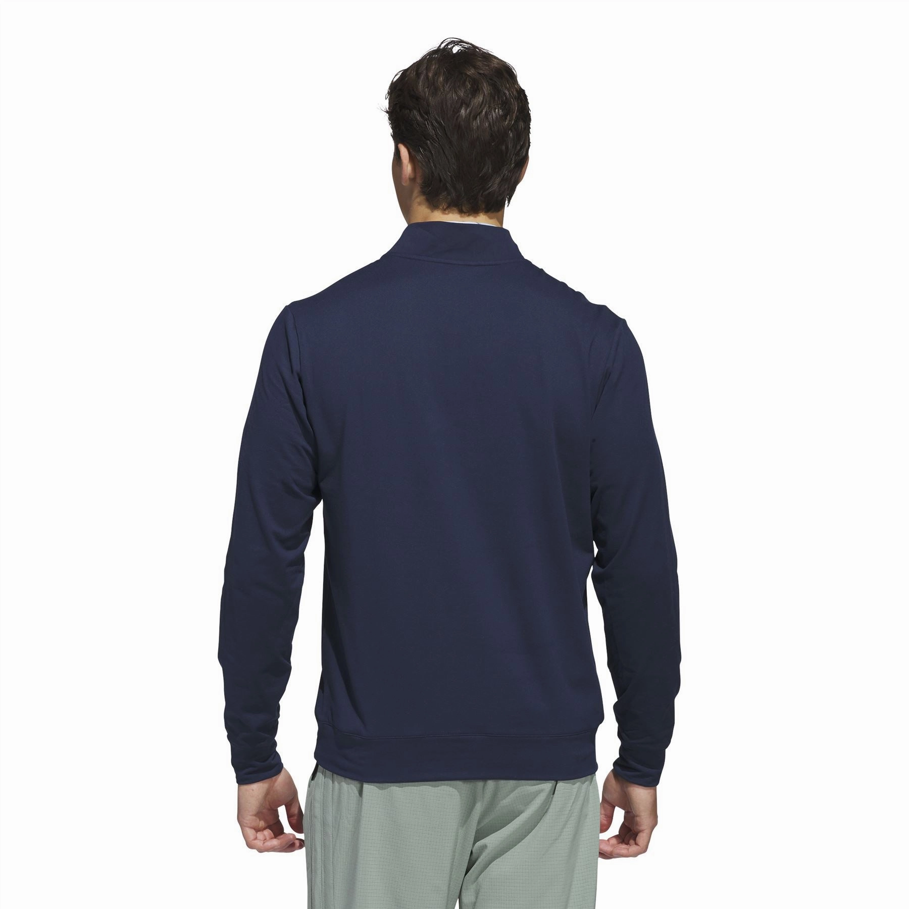 Ultimate365 Tour Quarter Zip Mid Layer Navy Adidas Men's Sportswear