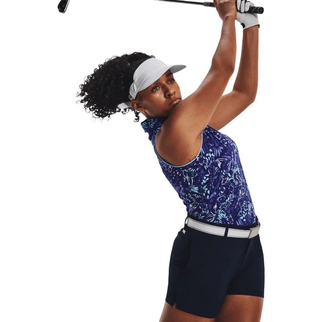 Under Armour Ladies Iso-Chill Sleeveless Golf Polo Shirt 1377334