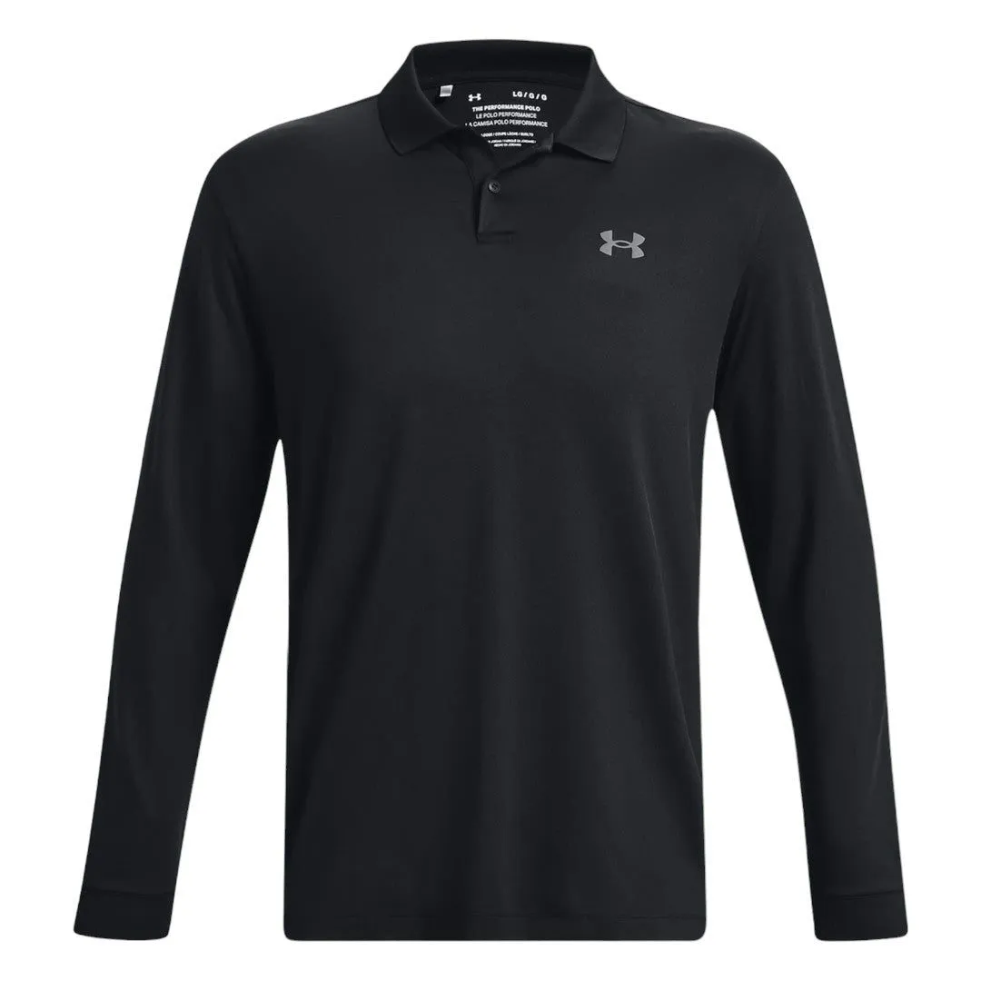Under Armour Performance 3.0 LS Golf Polo Shirt 1379728
