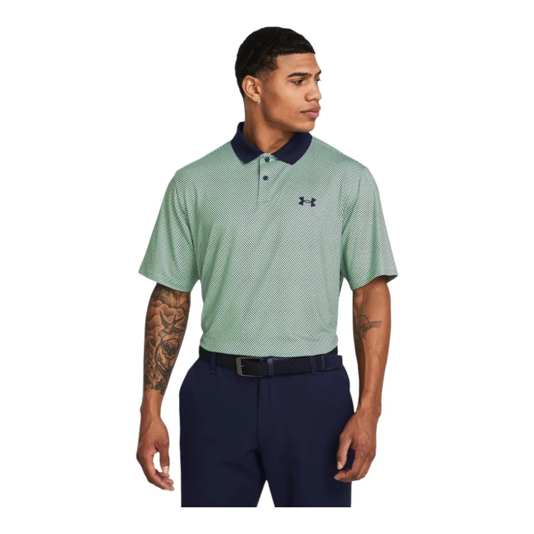 Under Armour Performance 3.0 Printed Golf Polo Shirt 1377377