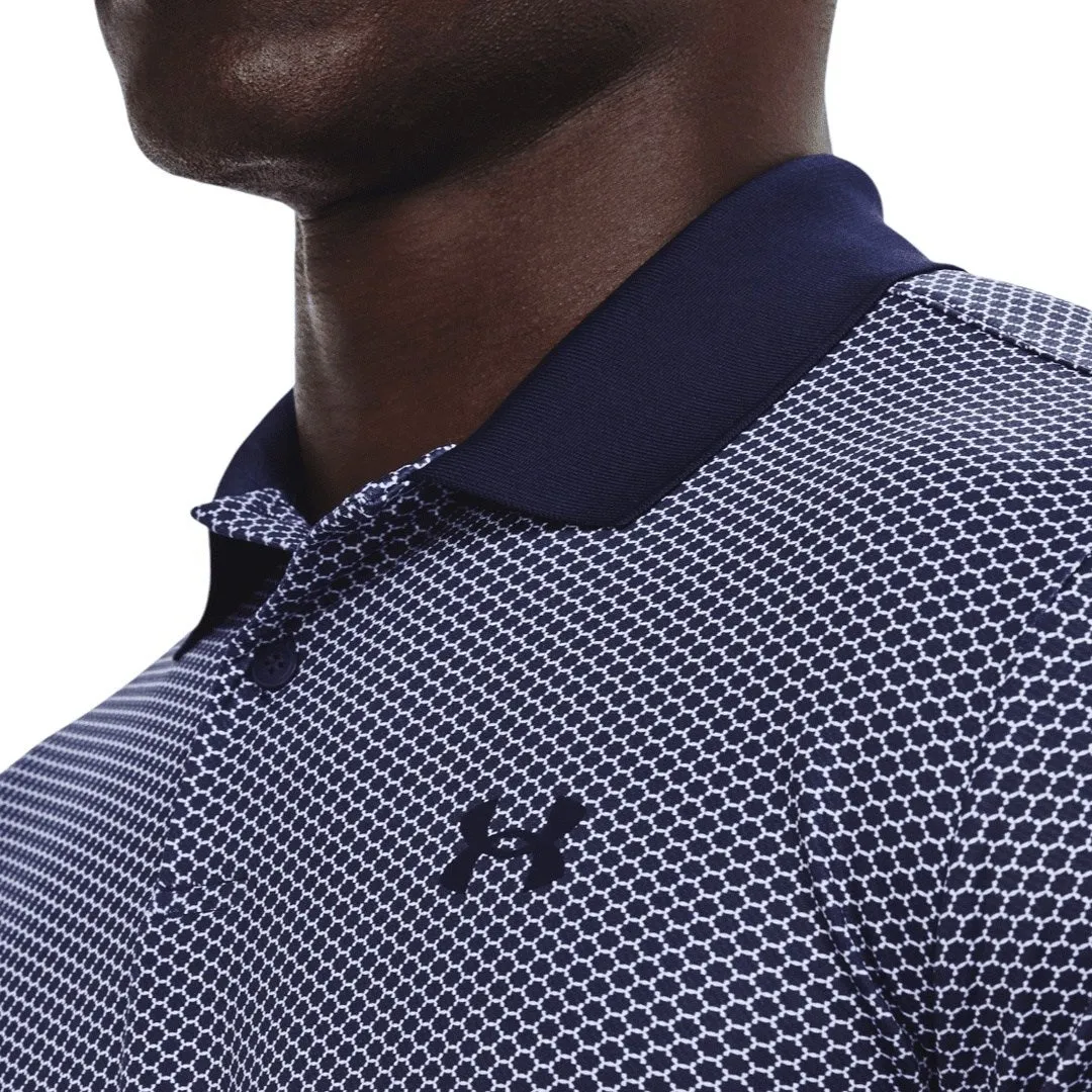 Under Armour Performance 3.0 Printed Golf Polo Shirt 1377377