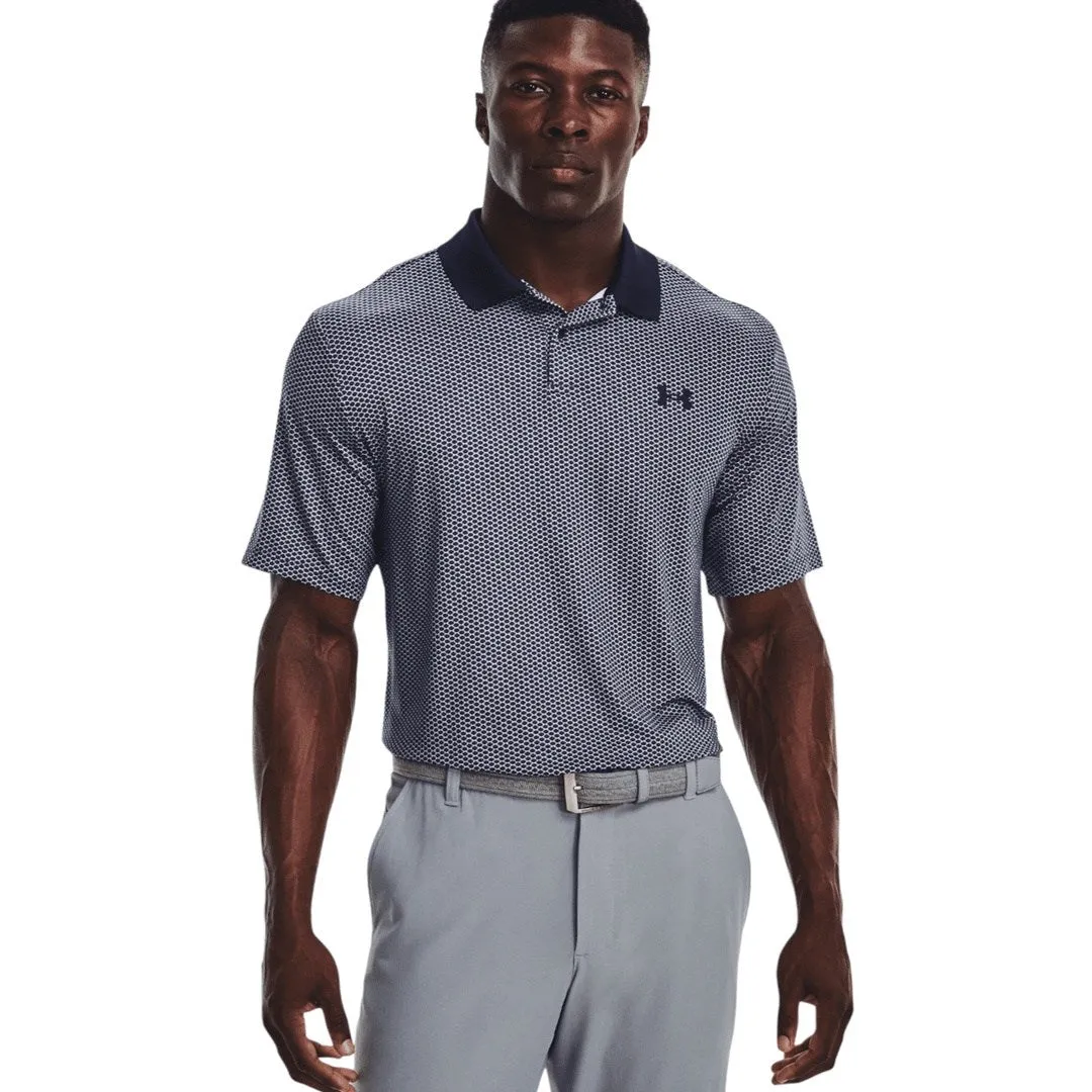 Under Armour Performance 3.0 Printed Golf Polo Shirt 1377377