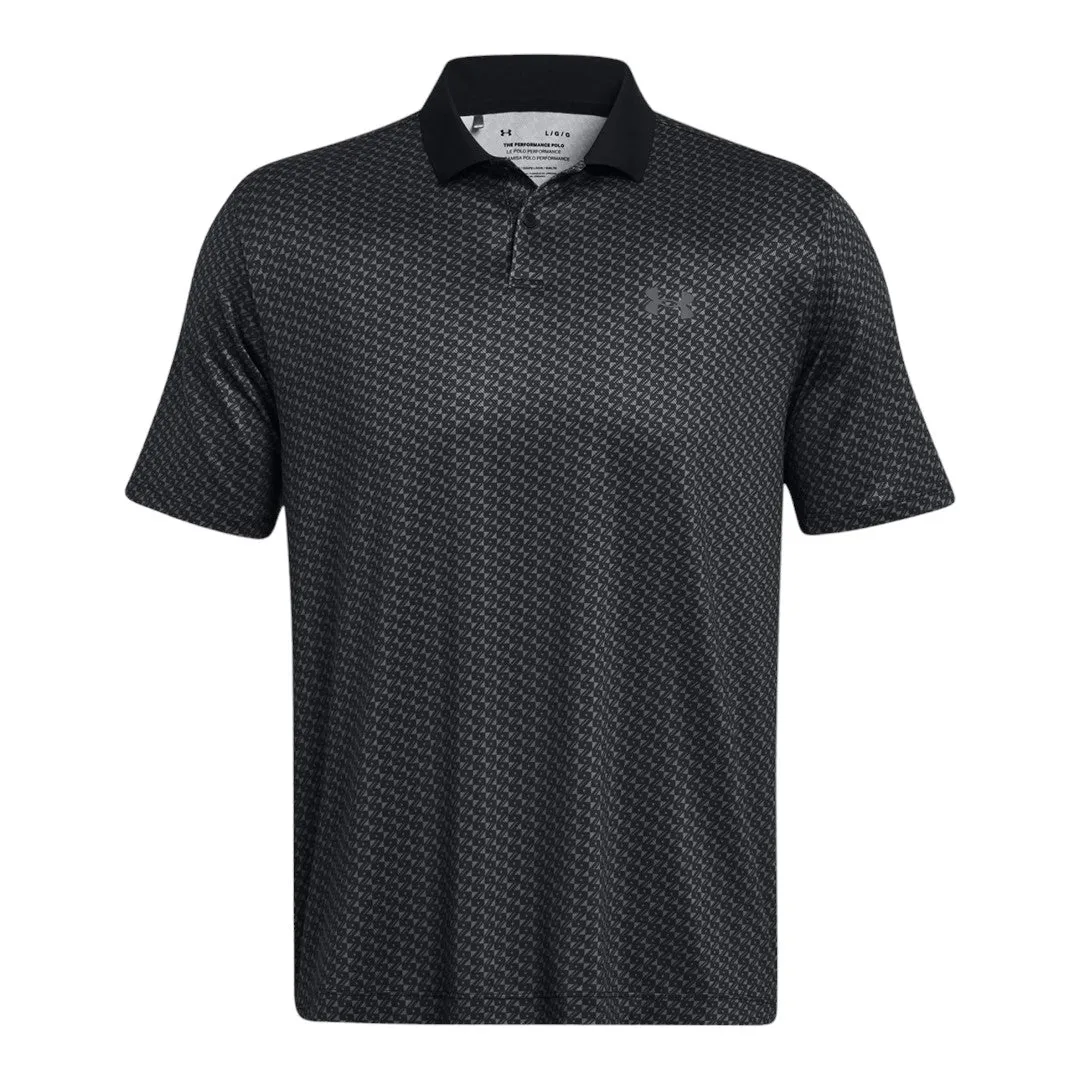 Under Armour Performance 3.0 Printed Golf Shirt 1377377