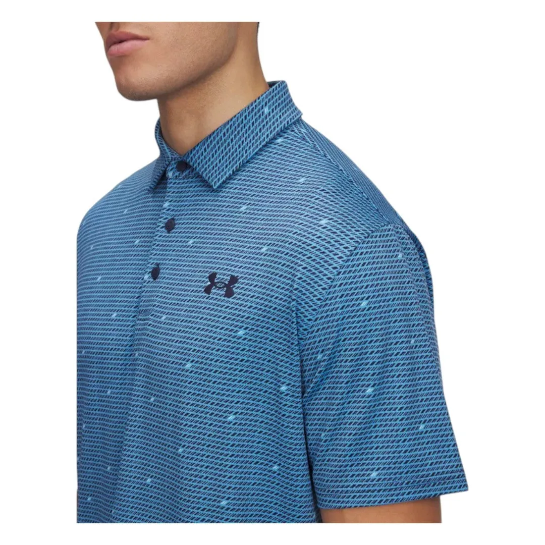 Under Armour Playoff 3.0 Printed Golf Polo Shirt 1378677