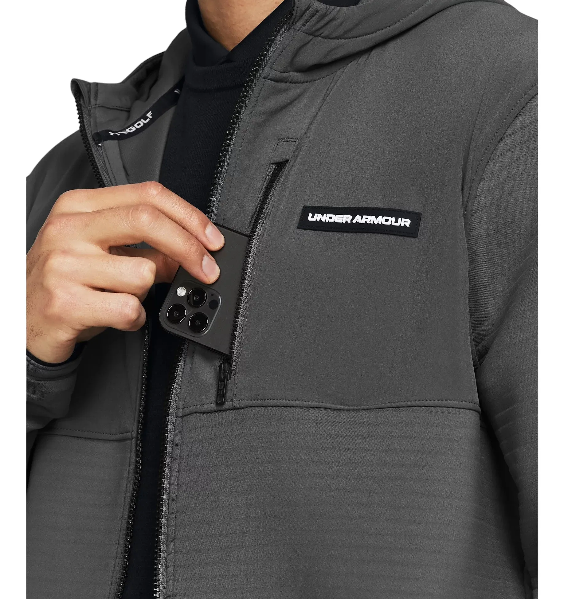 Under Armour Storm Daytona FZ Golf Top 1379722