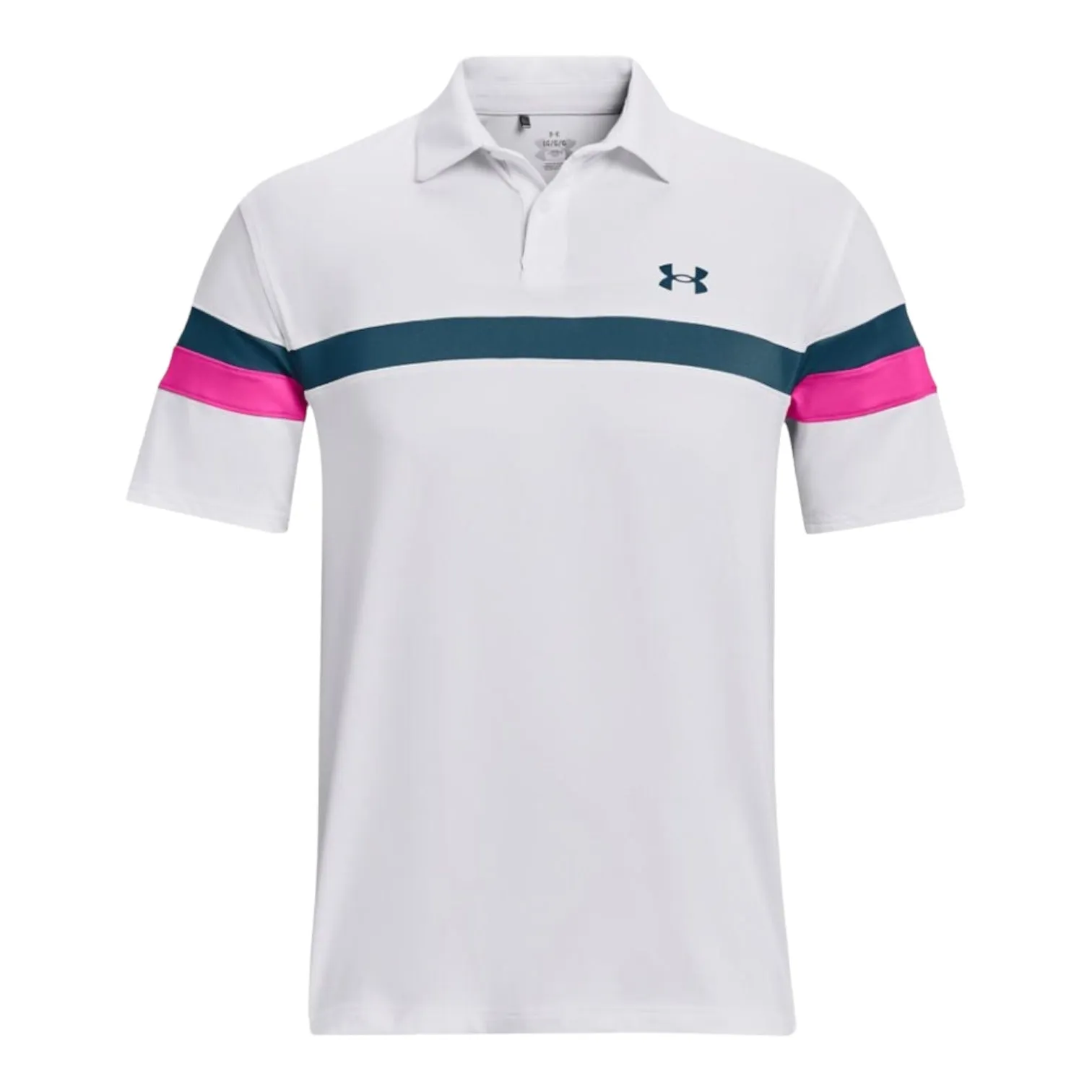 Under Armour T2G Color Block Golf Polo Shirt 1377379