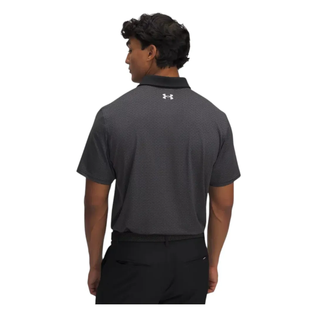 Under Armour Tee To Green Printed Golf Polo Shirt 1383715