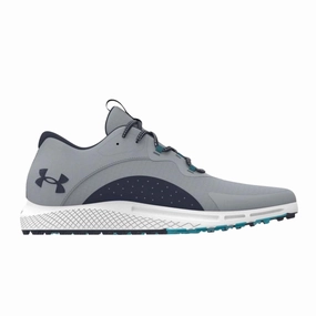 Under Armour Men's UA Charged Draw 2 Spikeless Golf Shoes - Mod Gray Men's shoes from other brands