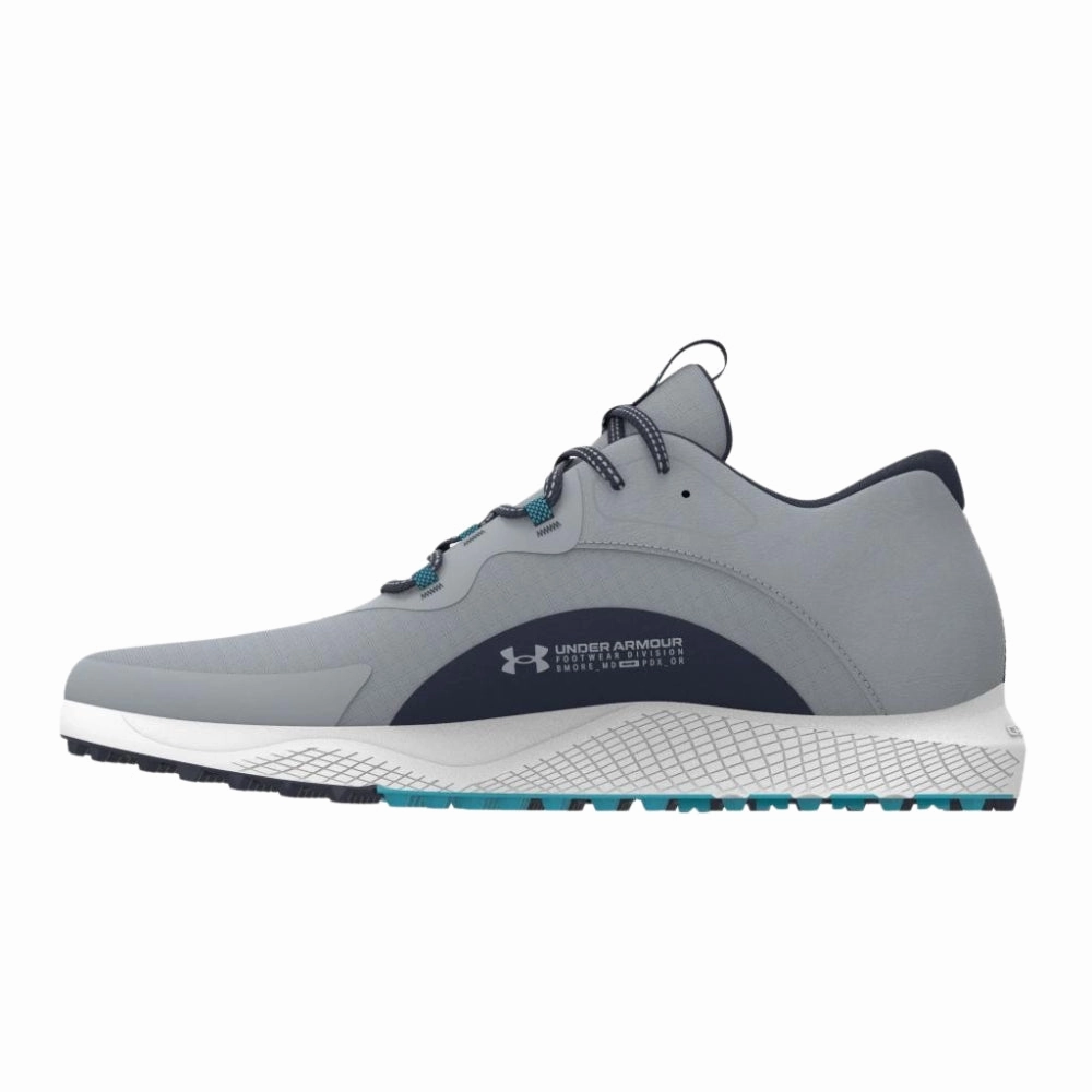 Under Armour Men's UA Charged Draw 2 Spikeless Golf Shoes - Mod Gray Men's Shoes from Other Brands