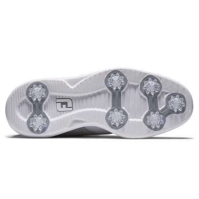 Elastic Gore Shoes, Road Running Shoes, Minimalist Athletic Shoes FootJoy Men's Traditions Golf Shoe - 57957 White/Grey/Tan