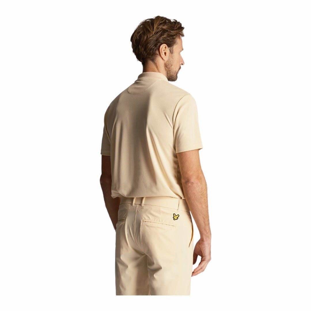 men's sport shorts, sweat-wicking fabric Lyle & Scott Tech Golf Polo Shirt SP1760GTR