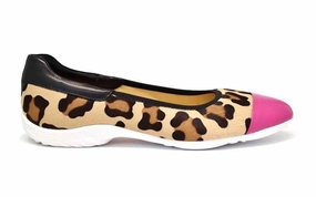 Urban Walk New Royal Albatross The Runway Leopard Golf Shoe Size 6 MSP$230 Cloud Sole Elastic Gore Shoes, Breathable Everyday Sneakers, Low-Top Sneakers