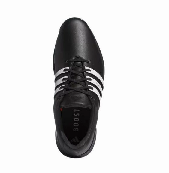 Seamless Fit Shoes Adidas Men's Tour360 24 Boost Golf Shoes - Black/White/Black Durable Shoes