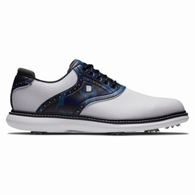 Molded Footbed Shoes Urban Walk Shoes FootJoy Traditions Golf Shoes 57945 Everyday Shoes Modern Slip-On Sneakers