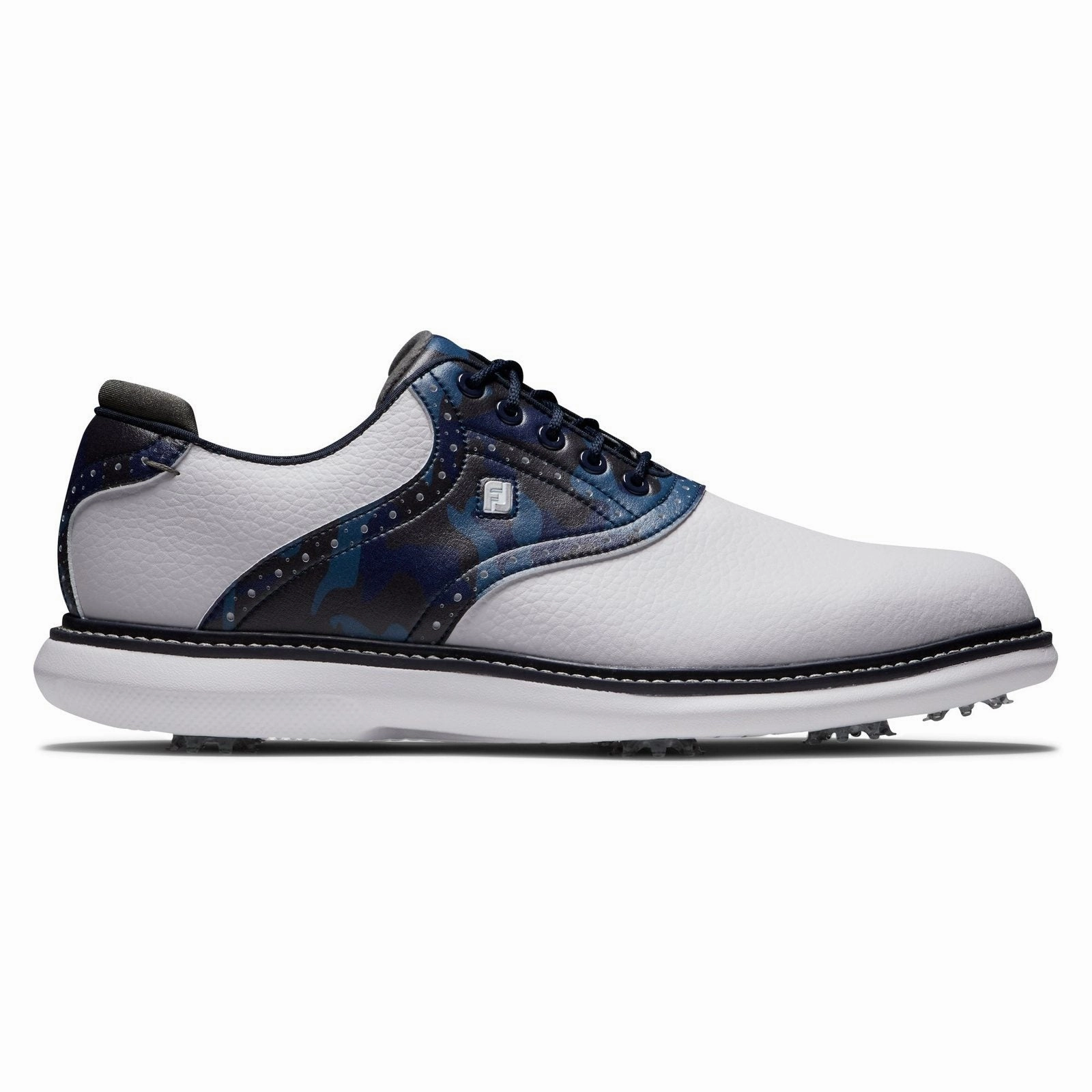 Molded Footbed Shoes Urban Walk Shoes FootJoy Traditions Golf Shoes 57945 Everyday Shoes Modern Slip-On Sneakers