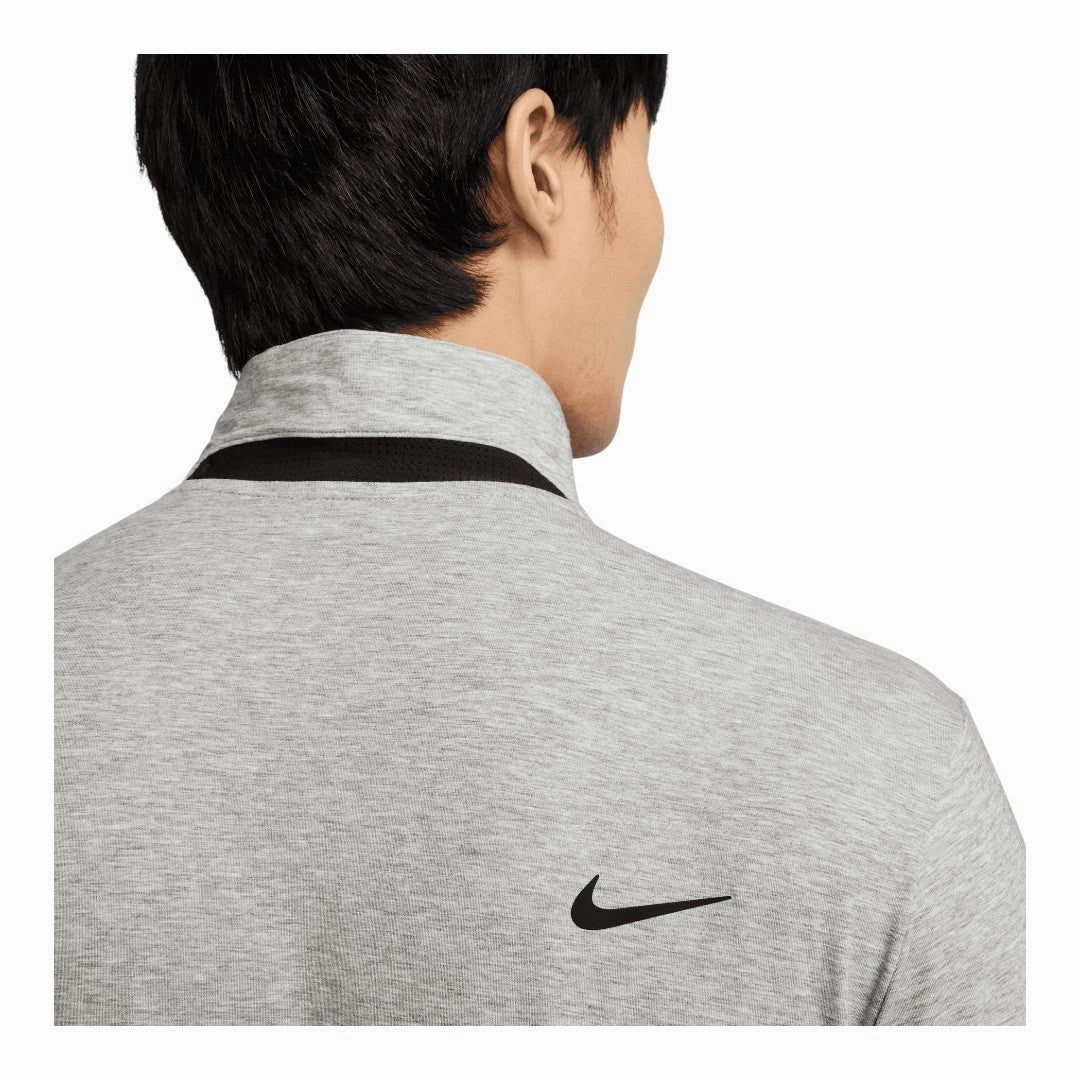 women's blouse with collar, men's layered fashion Nike Dri-Fit Tour Heather Golf Polo Shirt DV3123