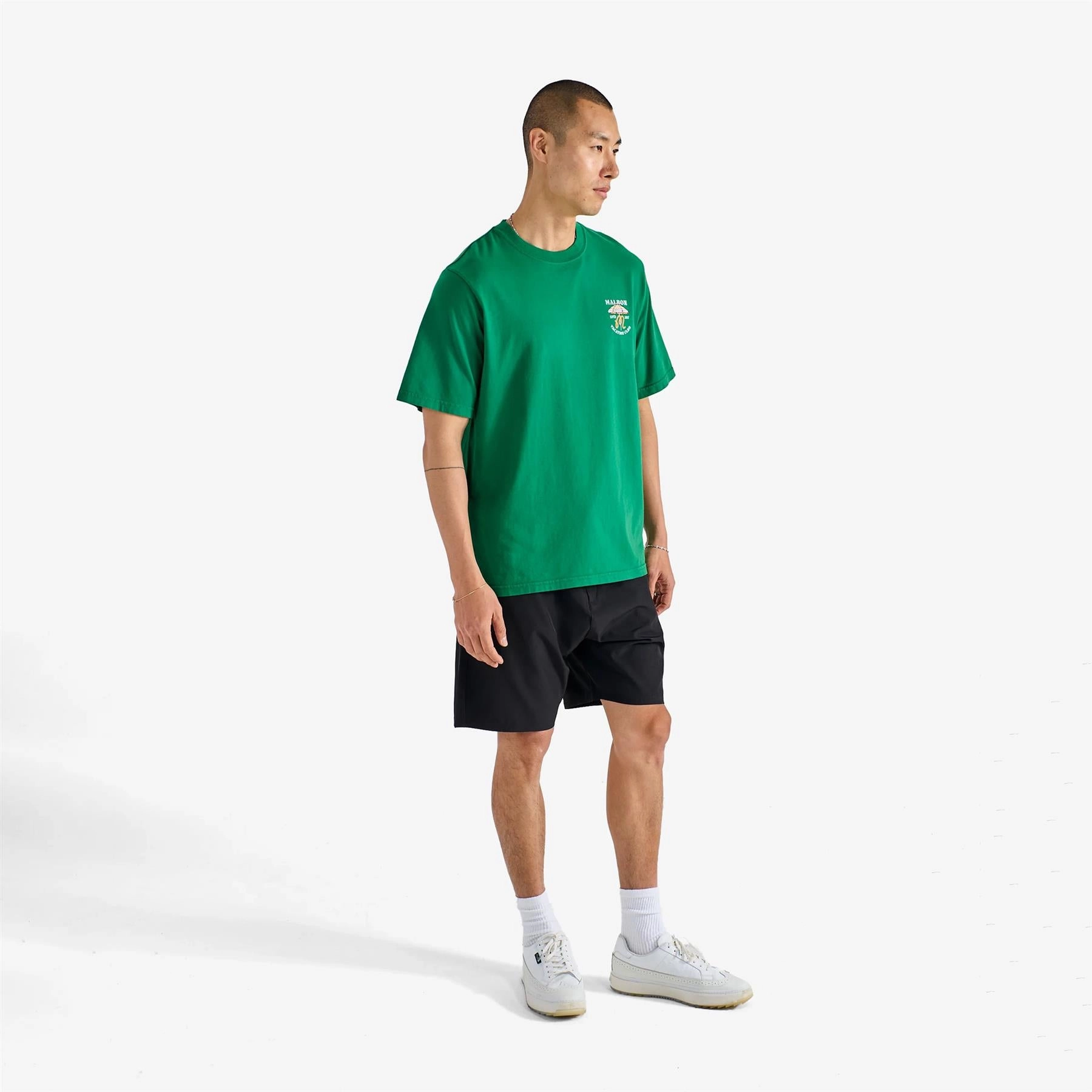 Vacation Club T-Shirt Kelly Green Malbon Men's Golf Lifestyle Wear