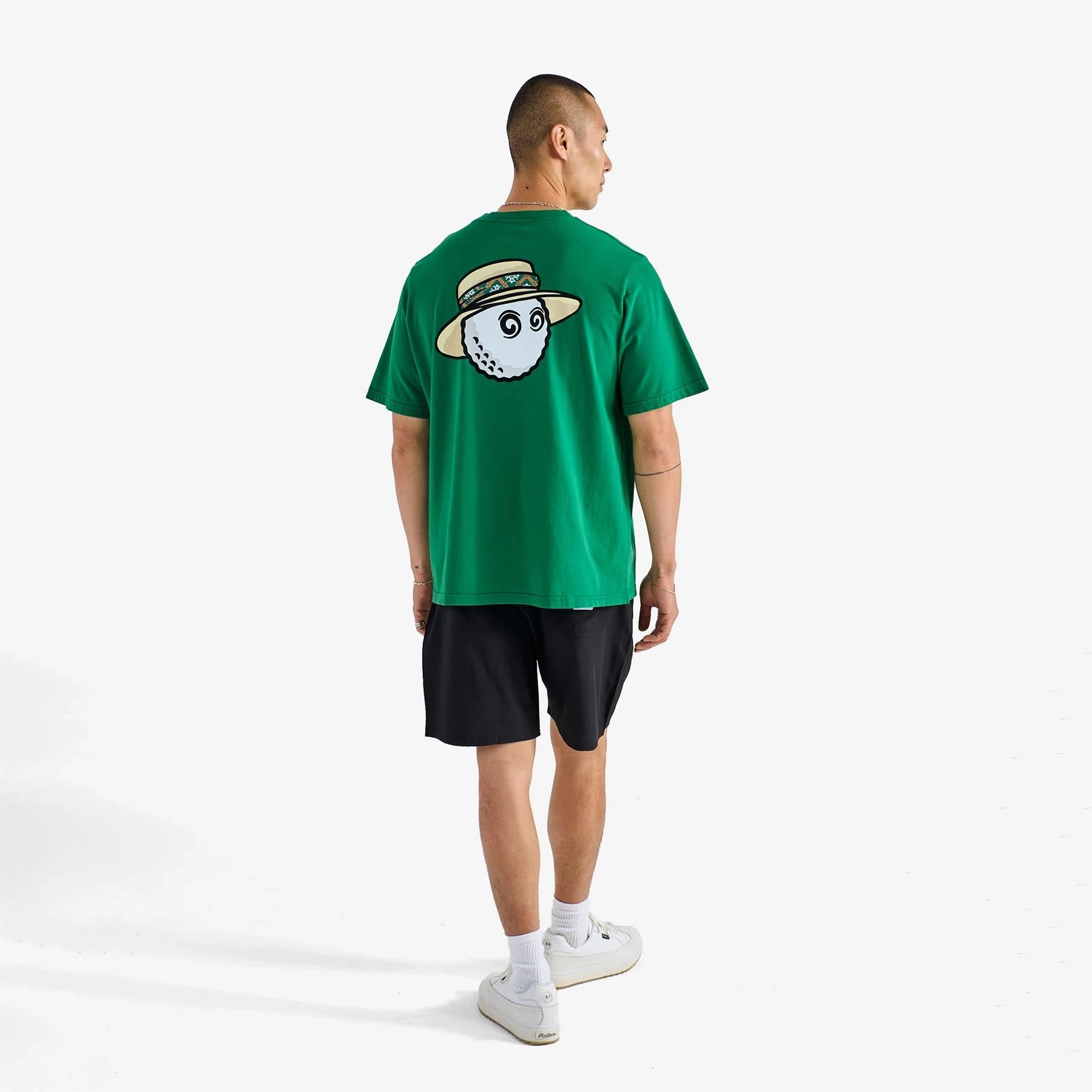 Vacation Club T-Shirt Kelly Green Malbon Men's Golf Lifestyle Wear