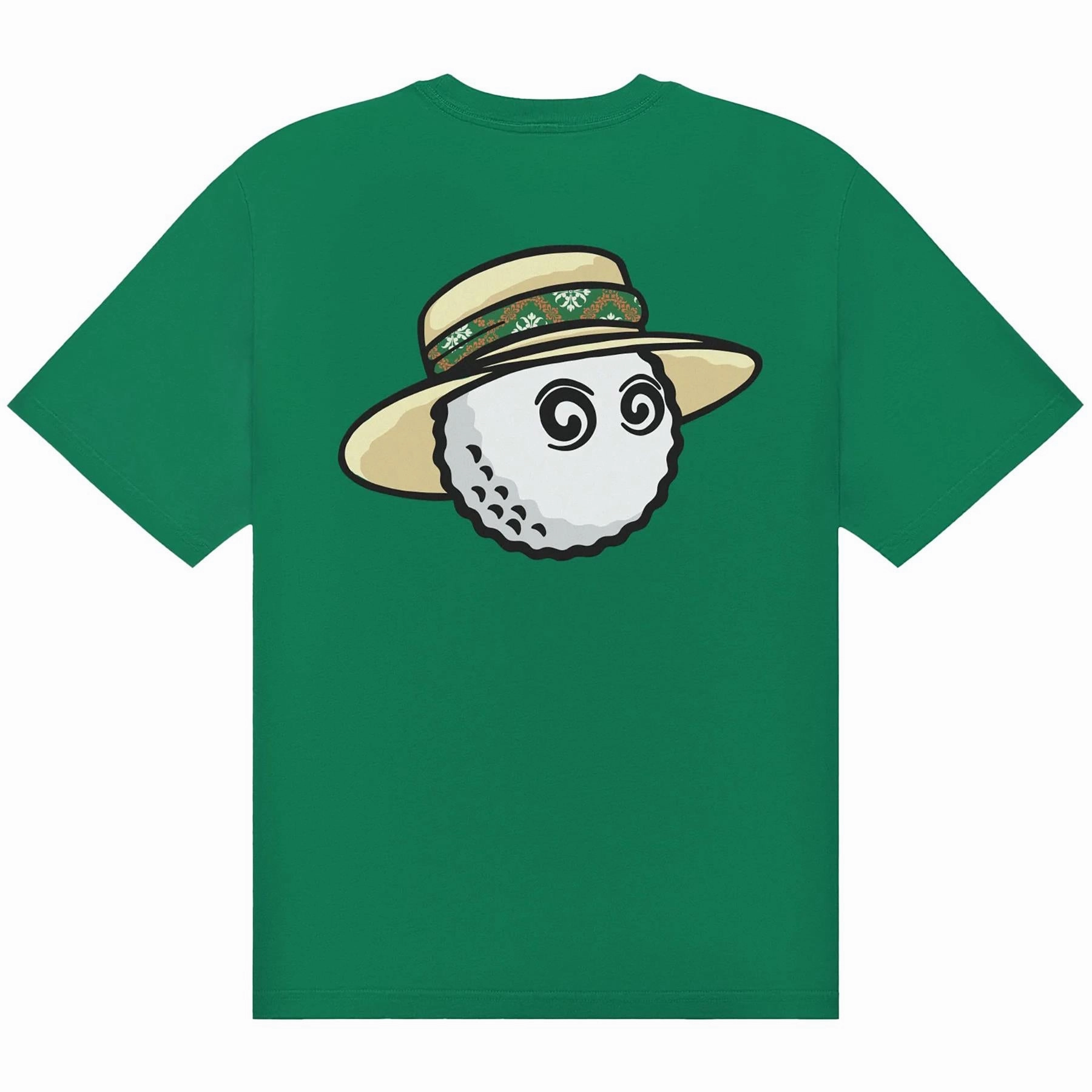 Vacation Club T-Shirt Kelly Green Malbon Men's Golf Lifestyle Wear