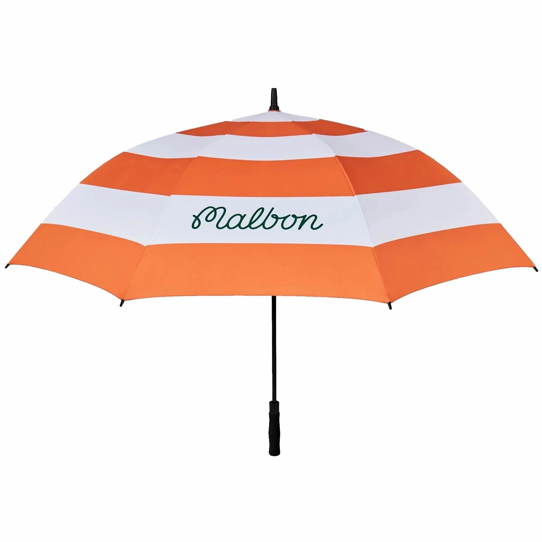Vacation Club Umbrella Orange/White Malbon Men's Golf Lifestyle Wear