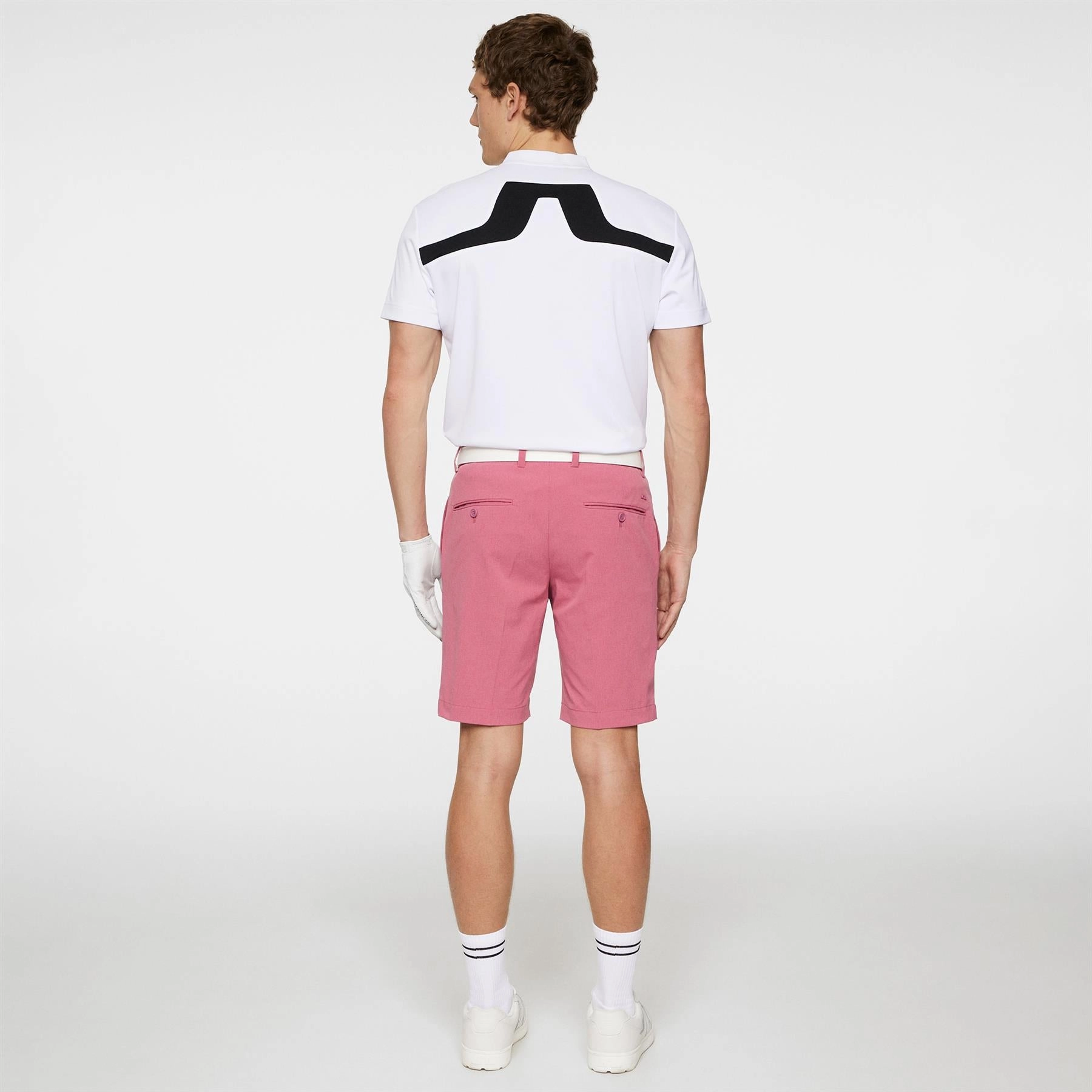 Vent Shorts Rose Wine J.Lindeberg Golfwear for Men