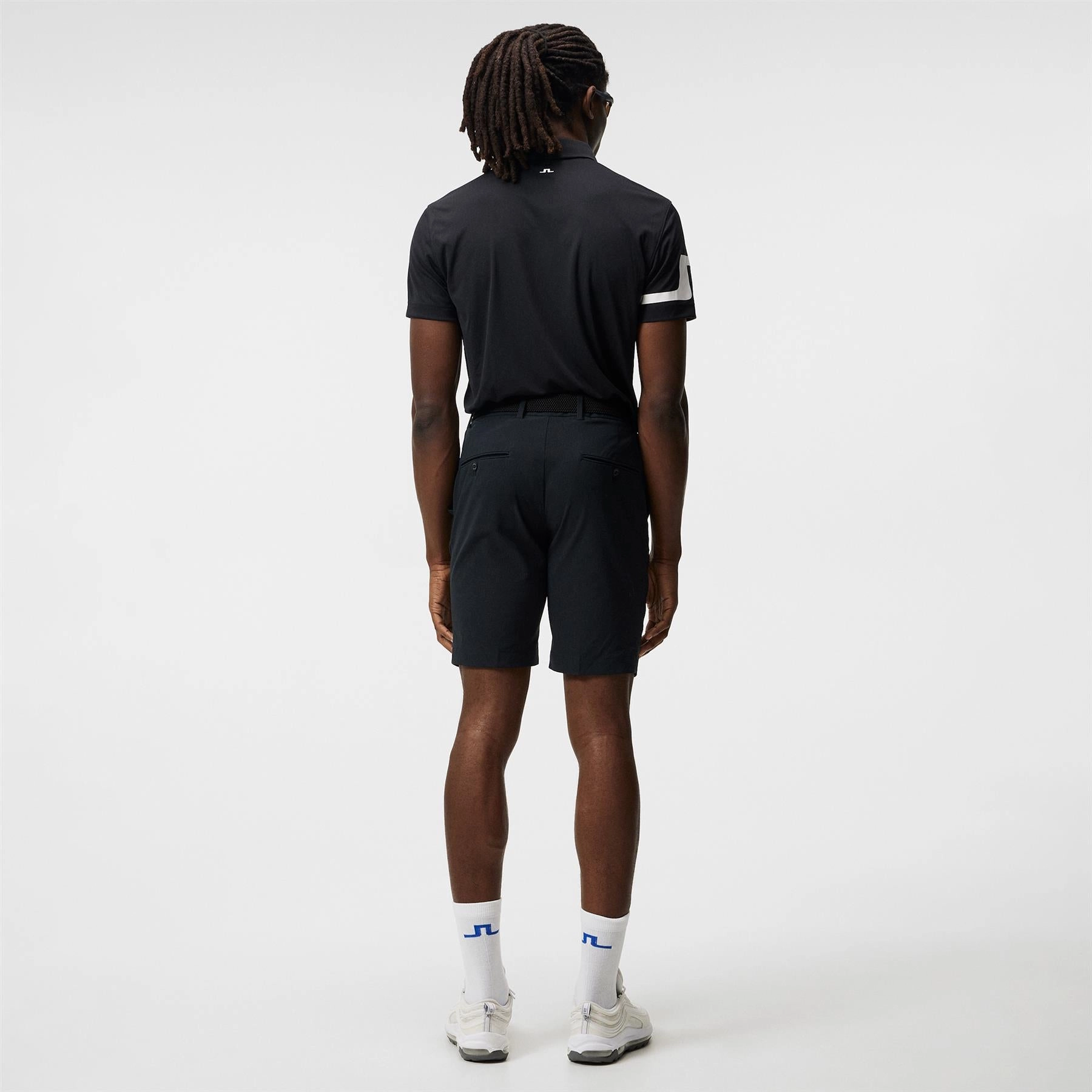 Vent Tight High Vent Shorts Black J.Lindeberg Golfwear for Men