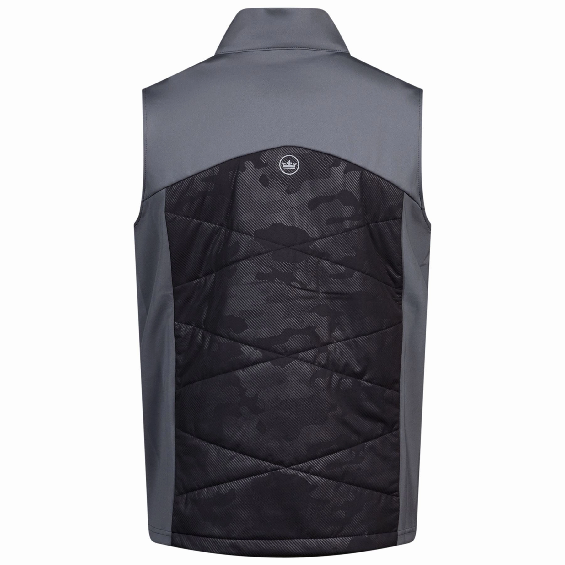Venture Classic Fit Hybrid Vest Camo Black Peter Millar Menswear Collection
