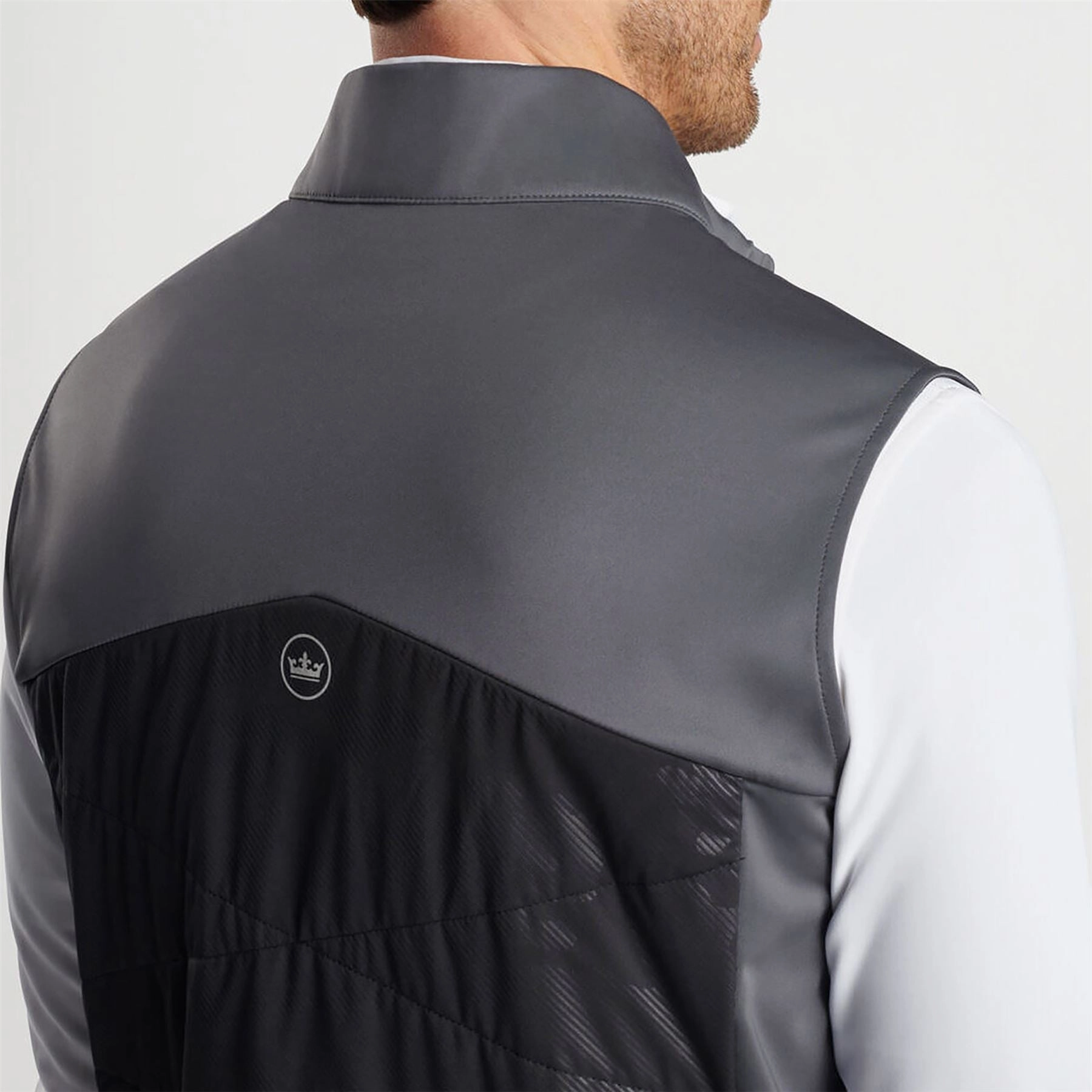 Venture Classic Fit Hybrid Vest Camo Black Peter Millar Menswear Collection