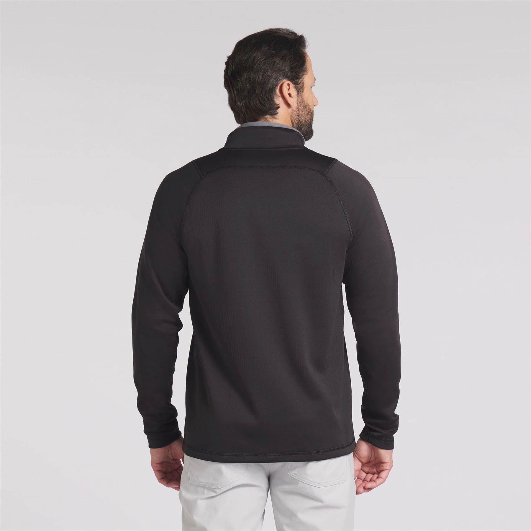 Waffle Fleece Quarter Zip Mid Puma Black Puma Men's Sportswear
