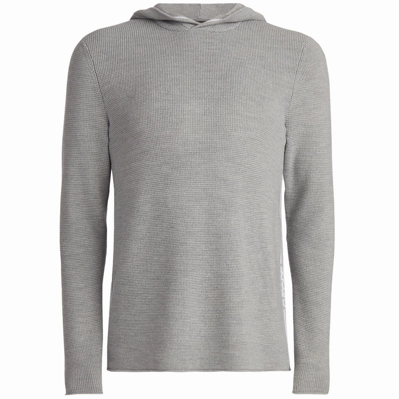 Waffle Stitch Merino Hoodie Light Heather Grey G/Fore men's golf fashion
