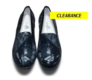 Walter Genuin CHIANA  POP ART/BLACK women's classic golf shoes
