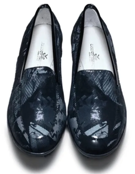 Walter Genuin CHIANA  POP ART/BLACK women's classic golf shoes