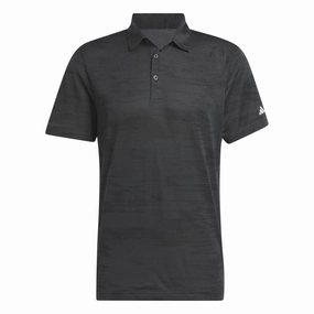 men's zip-up jacket Warm Outerwear adidas Ultimate365 Textured Stripe Golf Polo Shirt IW1411 Cool Texture Top tailored apparel