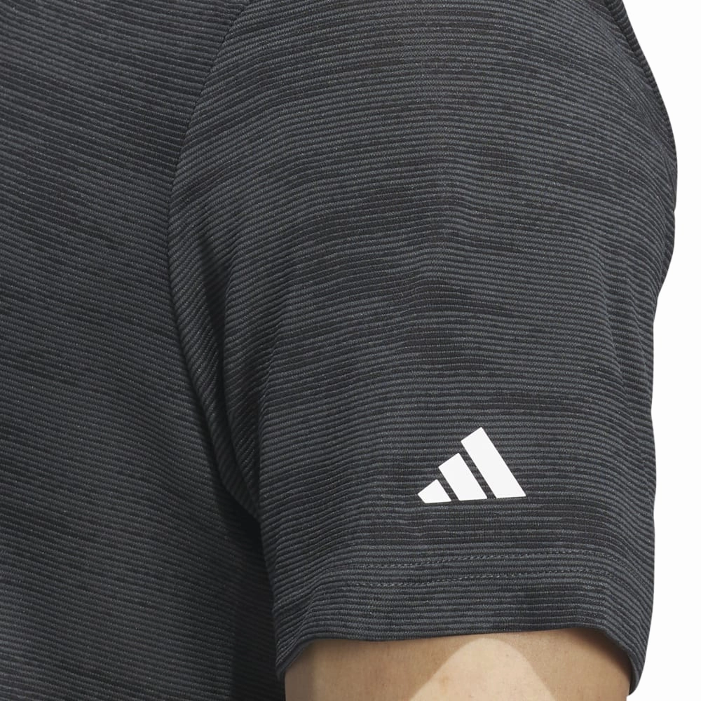activewear, designer fashion adidas Ultimate365 Textured Stripe Golf Polo Shirt IW1411