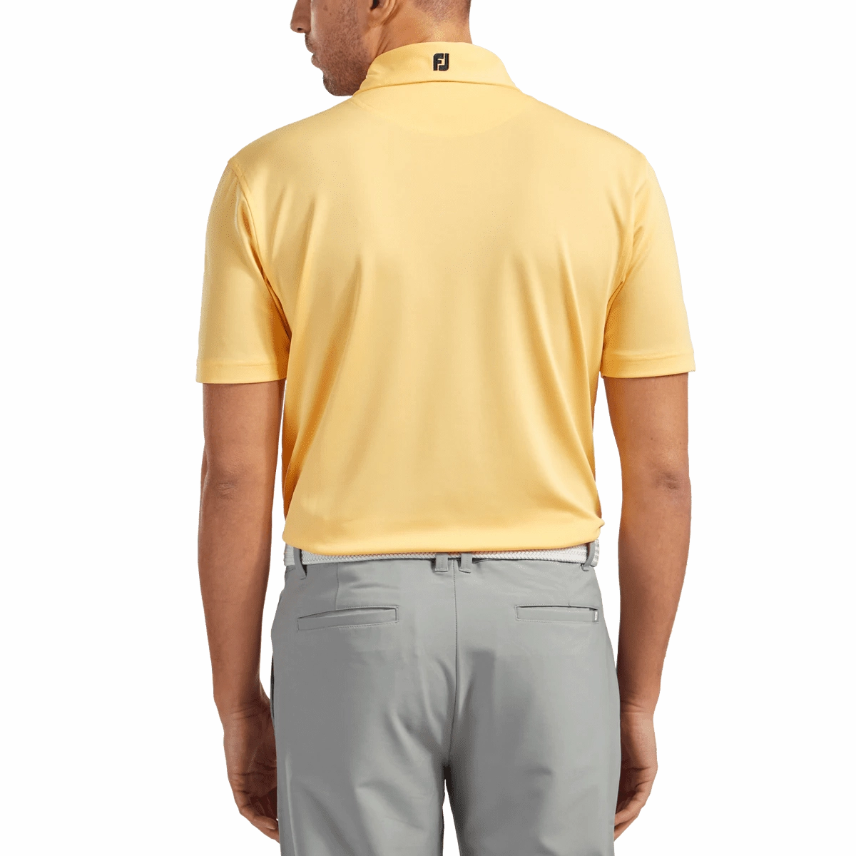 FootJoy Stretch Pique Solid Golf Polo Shirt 91839 men's casual wear, men's sweat-wicking fabric