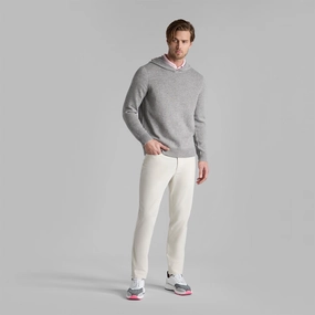 Washable Cashmere Hoodie Nimbus Melange Grey G/Fore men's golf fashion
