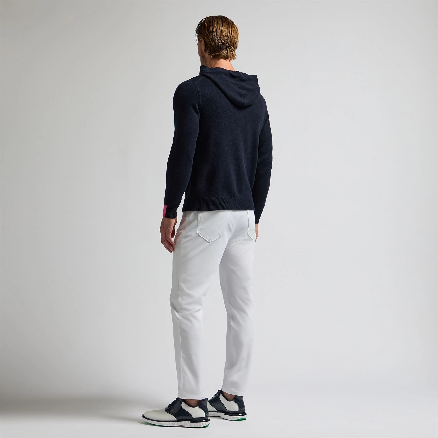 Washable Cashmere Hoodie Twilight G/Fore Men's Fashion