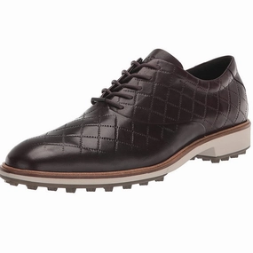Waterproof Hiking Boots Ecco Men's Golf Classic Hybrid Golf Shoes Sole Balance Seamless Design Shoes, Hiking Sneakers, Comfortable Shoes
