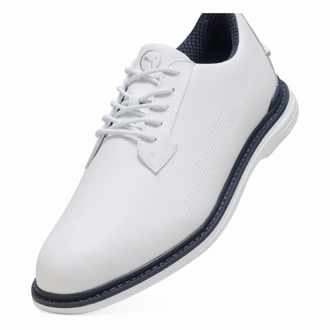 Elastic Fit Shoes, Knit Sneakers Puma Royale Golf Shoes 310726