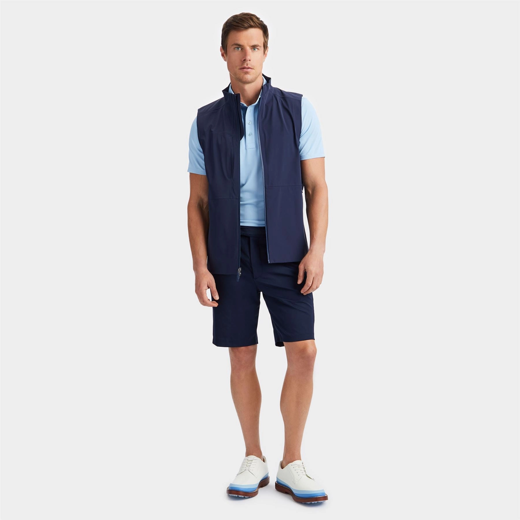 Weather Resistant Repeller 2.0 Gilet Twilight Navy G/Fore Men's Fashion
