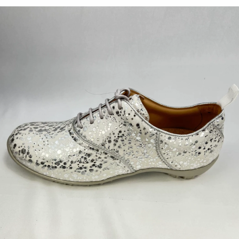 Westees Lizzy Golf Shoe - Silver women's performance golf shoes